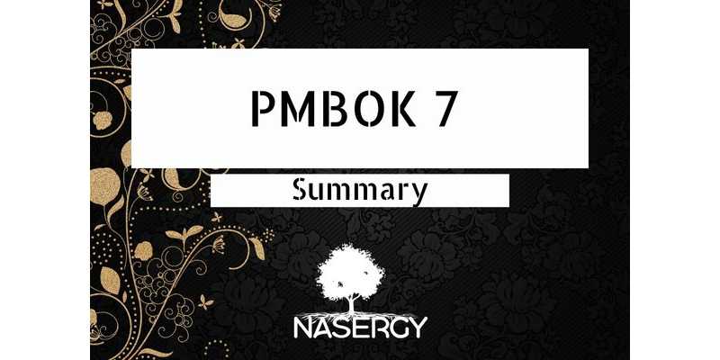 Summary of PMBOK7- Rev4.1