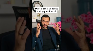 #PMP is all about tricky questions?