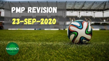 PMP Revision 23-Sep-20