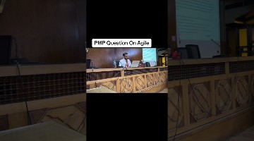 PMP Question On Agile