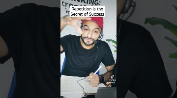#Repetition is the #Secret of #Success