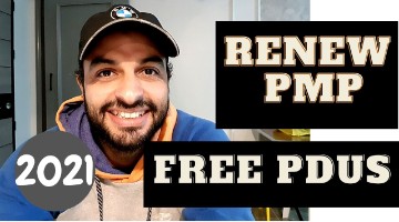 Renew your PMP and get PDUs (2021)